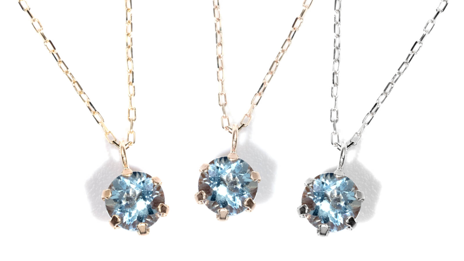 サンタマリアアクアマリンのネックレス